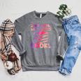Just A Girl Who Loves Books Raglan Sleeve Sweatshirt Deep Heather