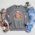 Just a Girl Who Loves Fall Books And Pumpkins Raglan Sleeve Sweatshirt Deep Heather Just a Girl Who Loves Fall Books And Pumpkins Raglan Sleeve Sweatshirt Deep Heather