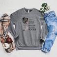 Just A Girl Who Has Tattoos And Loves Books Raglan Sleeve Sweatshirt Deep Heather Just A Girl Who Has Tattoos And Loves Books Raglan Sleeve Sweatshirt Deep Heather