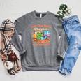 Just One More Chapter Bookish Book Kawaii Frog Reading Book Raglan Sleeve Sweatshirt Deep Heather