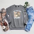 Just One More Chapter Reading Book Lover Bookish Humor Raglan Sleeve Sweatshirt Deep Heather Just One More Chapter Reading Book Lover Bookish Humor Raglan Sleeve Sweatshirt Deep Heather