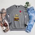 Kittens Cats Tea Books And Balloon Raglan Sleeve Sweatshirt Deep Heather Kittens Cats Tea Books And Balloon Raglan Sleeve Sweatshirt Deep Heather