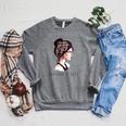 Lesen Is Sexy Goth Girl Books Raglan Sleeve Sweatshirt Deep Heather
