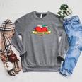 Librarian Library Assistant Libraries Rock Book Lover Raglan Sleeve Sweatshirt Deep Heather