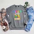 Librarian Library Lady Reading Bookworm Books Lover Raglan Sleeve Sweatshirt Deep Heather