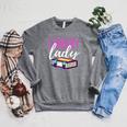 Librarian Library Reading Bookworm Books Raglan Sleeve Sweatshirt Deep Heather
