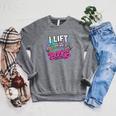 I Lift So I Can Carry More Books Reader Librarian Premium Tri-Blend Raglan Sleeve Sweatshirt Deep Heather I Lift So I Can Carry More Books Reader Librarian Premium Tri-Blend Raglan Sleeve Sweatshirt Deep Heather