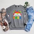 Take A Look It's In A Book Retro Groovy Reading Books Lovers Raglan Sleeve Sweatshirt Deep Heather Take A Look It's In A Book Retro Groovy Reading Books Lovers Raglan Sleeve Sweatshirt Deep Heather