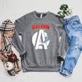 Marvel Avengers Retro Widow Comic Book Raglan Sleeve Sweatshirt Deep Heather Marvel Avengers Retro Widow Comic Book Raglan Sleeve Sweatshirt Deep Heather