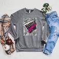 Marvel Comics Logo Comic Book Fill Panel Raglan Sleeve Sweatshirt Deep Heather Marvel Comics Logo Comic Book Fill Panel Raglan Sleeve Sweatshirt Deep Heather