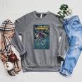 Marvel Comixology Ironheart Issue 3 Comic Book Cover Raglan Sleeve Sweatshirt Deep Heather Marvel Comixology Ironheart Issue 3 Comic Book Cover Raglan Sleeve Sweatshirt Deep Heather