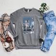 Marvel Comixology Next Gen Age Of X-Men Comic Book Cover Raglan Sleeve Sweatshirt Deep Heather