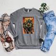 Marvel Comixology Prisoner X Comic Book Cover Raglan Sleeve Sweatshirt Deep Heather