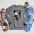 Marvel Comixology Road To The Hunted Comic Book Cover Raglan Sleeve Sweatshirt Deep Heather Marvel Comixology Road To The Hunted Comic Book Cover Raglan Sleeve Sweatshirt Deep Heather