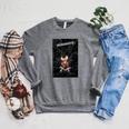 Marvel Comixology Runaways Comic Book Cover Raglan Sleeve Sweatshirt Deep Heather
