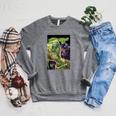 Marvel Comixology Squirrel-Girl And Kang Comic Book Cover Raglan Sleeve Sweatshirt Deep Heather Marvel Comixology Squirrel-Girl And Kang Comic Book Cover Raglan Sleeve Sweatshirt Deep Heather