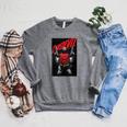 Marvel Daredevil Issue4 2019 Comic Book Cover Raglan Sleeve Sweatshirt Deep Heather