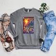 Marvel Eternals Comic Book Cover Immortals Walk The Earth Raglan Sleeve Sweatshirt Deep Heather Marvel Eternals Comic Book Cover Immortals Walk The Earth Raglan Sleeve Sweatshirt Deep Heather