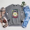 Marvel Eternals Vintage Comic Book Cover Raglan Sleeve Sweatshirt Deep Heather Marvel Eternals Vintage Comic Book Cover Raglan Sleeve Sweatshirt Deep Heather