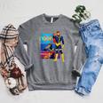Marvel X-Men '97 Vintage Classic Cyclops Comic Book Panels Raglan Sleeve Sweatshirt Deep Heather Marvel X-Men '97 Vintage Classic Cyclops Comic Book Panels Raglan Sleeve Sweatshirt Deep Heather