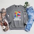 Merry Bookmas Christmas Bookworm Xmas Book Lover Reading Raglan Sleeve Sweatshirt Deep Heather Merry Bookmas Christmas Bookworm Xmas Book Lover Reading Raglan Sleeve Sweatshirt Deep Heather