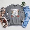 How Many Nights A Week Should You Be Reading 6-7 Books Raglan Sleeve Sweatshirt Deep Heather