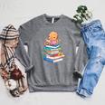 Octopus Reading Bookworm Book Reading Octopus Lover Raglan Sleeve Sweatshirt Deep Heather Octopus Reading Bookworm Book Reading Octopus Lover Raglan Sleeve Sweatshirt Deep Heather