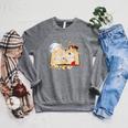 Old Book With Spells And Magical Accessories Raglan Sleeve Sweatshirt Deep Heather Old Book With Spells And Magical Accessories Raglan Sleeve Sweatshirt Deep Heather