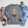 Opossum Book Lover Meme Kawaii Sarcastic Humor Women Raglan Sleeve Sweatshirt Deep Heather