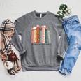 The Original Women Of The Bible Books Full Color Raglan Sleeve Sweatshirt Deep Heather