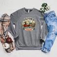 Oxford Mississippi Literary Center Book Lover Vintage Premium Tri-Blend Raglan Sleeve Sweatshirt Deep Heather