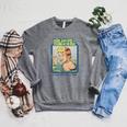 Peeing In The Pool Book Cover By Sam Spencer Raglan Sleeve Sweatshirt Deep Heather Peeing In The Pool Book Cover By Sam Spencer Raglan Sleeve Sweatshirt Deep Heather