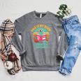 Pigeon Book Character Costume For Reading Day Raglan Sleeve Sweatshirt Deep Heather
