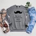 POIROT USE YOUR LITTLE GREY CELLS BOOKS Raglan Sleeve Sweatshirt Deep Heather POIROT USE YOUR LITTLE GREY CELLS BOOKS Raglan Sleeve Sweatshirt Deep Heather