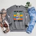 Published Author TShirt Ask Me About My Book Writer Raglan Sleeve Sweatshirt Deep Heather Published Author TShirt Ask Me About My Book Writer Raglan Sleeve Sweatshirt Deep Heather