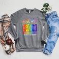 Radicalized By Basic Decency Books Rainbow LGBT Floral Women Raglan Sleeve Sweatshirt Deep Heather Radicalized By Basic Decency Books Rainbow LGBT Floral Women Raglan Sleeve Sweatshirt Deep Heather