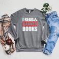 I Read Banned Books Readers Reading Sarcastic Raglan Sleeve Sweatshirt Deep Heather I Read Banned Books Readers Reading Sarcastic Raglan Sleeve Sweatshirt Deep Heather