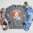 I Read Banned Booooks Banned Books Reader Raglan Sleeve Sweatshirt Deep Heather