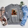 Read Books Crochet & Pet Lazy Cat Coffee Raglan Sleeve Sweatshirt Deep Heather