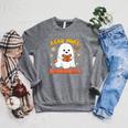 Read More Books With Ghost For Halloween Teacher Costume Raglan Sleeve Sweatshirt Deep Heather Read More Books With Ghost For Halloween Teacher Costume Raglan Sleeve Sweatshirt Deep Heather