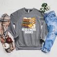 Read S'More Books Camping Themed Literacy Night Raglan Sleeve Sweatshirt Deep Heather