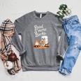 Read S'More Books Camping Outdoors Reading Campfire Smores Raglan Sleeve Sweatshirt Deep Heather Read S'More Books Camping Outdoors Reading Campfire Smores Raglan Sleeve Sweatshirt Deep Heather