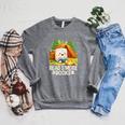 Read S'More Books Pun Camping Nature Lover Raglan Sleeve Sweatshirt Deep Heather