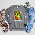 Readasaurus Reading Dinosaur Book Reader Bookworm Raglan Sleeve Sweatshirt Deep Heather Readasaurus Reading Dinosaur Book Reader Bookworm Raglan Sleeve Sweatshirt Deep Heather