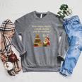Reading Christmas Tree Book– Reading 6 7 Meme Raglan Sleeve Sweatshirt Deep Heather