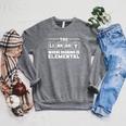 Reading Is Elemental Book Lover Raglan Sleeve Sweatshirt Deep Heather