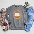 Reading Is My Superpower Book Nerd Bookworm Raglan Sleeve Sweatshirt Deep Heather Reading Is My Superpower Book Nerd Bookworm Raglan Sleeve Sweatshirt Deep Heather