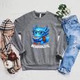 Readsolotl Blue Kawaii Axolotl Book Lover Reading Raglan Sleeve Sweatshirt Deep Heather Readsolotl Blue Kawaii Axolotl Book Lover Reading Raglan Sleeve Sweatshirt Deep Heather