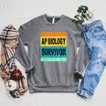 Retro AP Biology Shirt AP Biology Survivor Prep Book Study Raglan Sleeve Sweatshirt Deep Heather Retro AP Biology Shirt AP Biology Survivor Prep Book Study Raglan Sleeve Sweatshirt Deep Heather