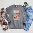 Romance Novels Really Good Stories Tarot Card Book Lover Raglan Sleeve Sweatshirt Deep Heather
